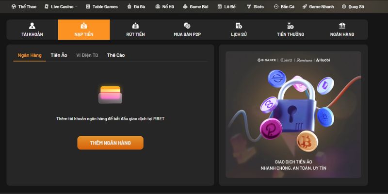 3 bước nạp tiền Good88 qua ngân hàng đơn giản, dễ hiểu