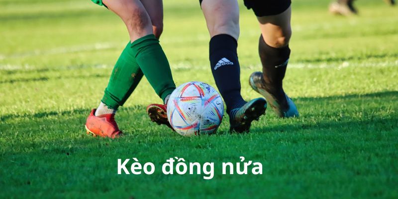 Định nghĩa kèo chấp đồng nửa là sao?