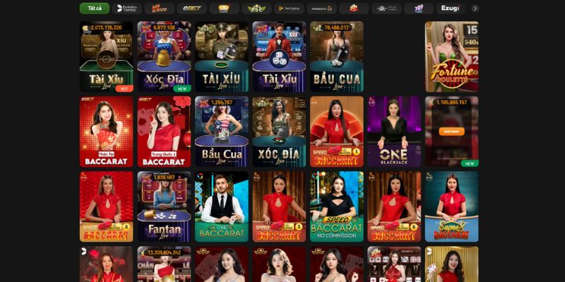 Giới thiệu sơ nét về sảnh cược casino Good88